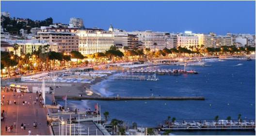 La Croisette à Cannes à 25 minutes de la Villa
