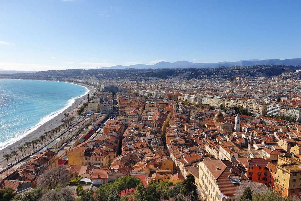 Le vieux Nice et la promenade des anglais